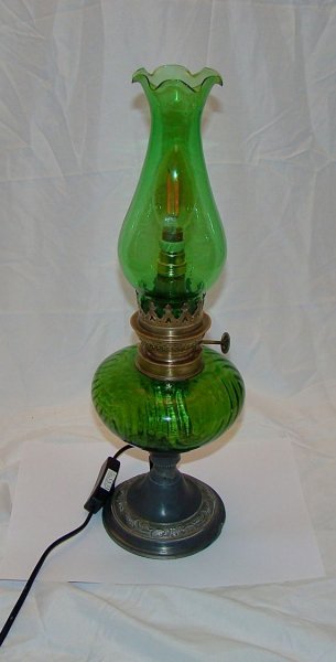 GROENE LANTERN olielamp 
