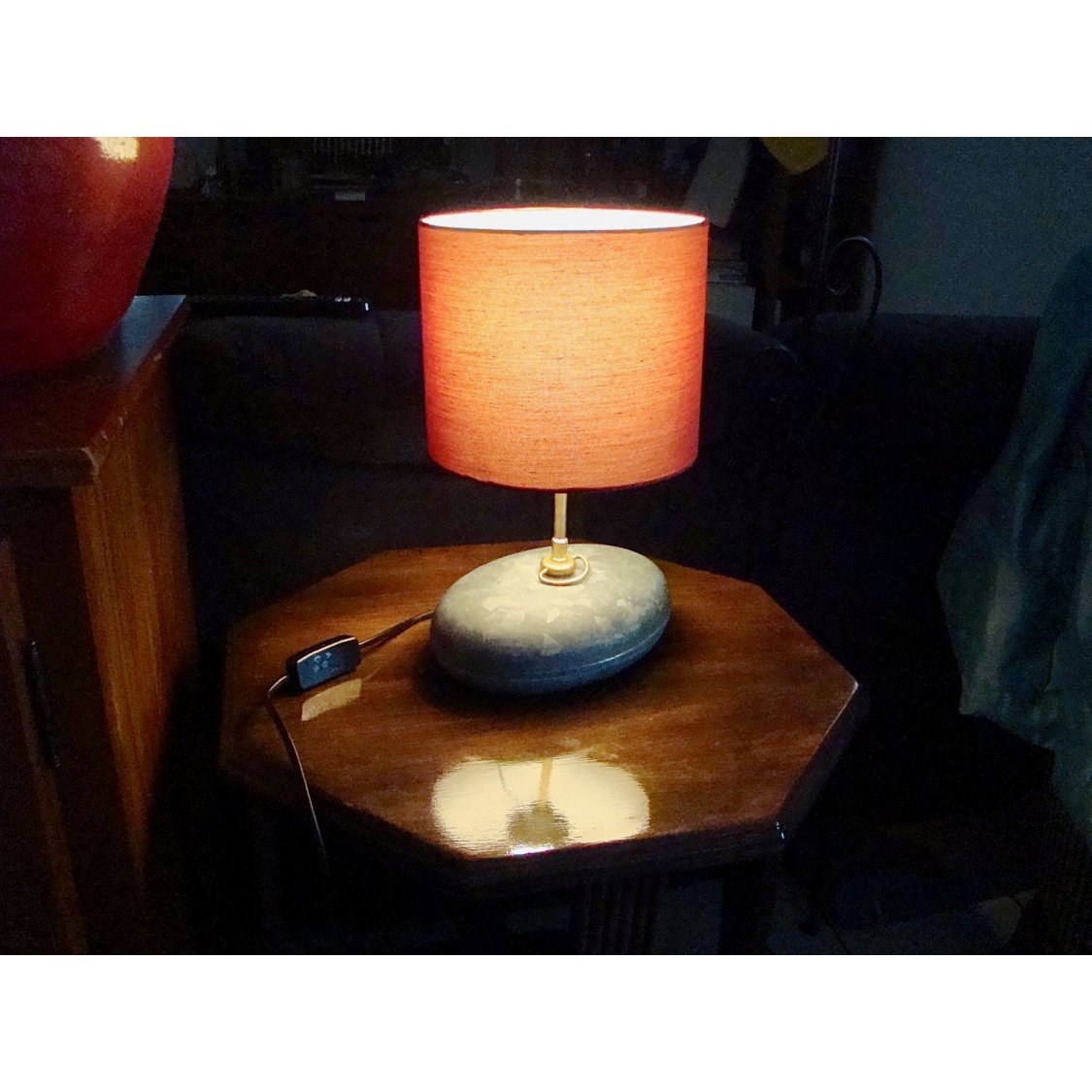 Upcycling van kleine warmwaterfleslamp