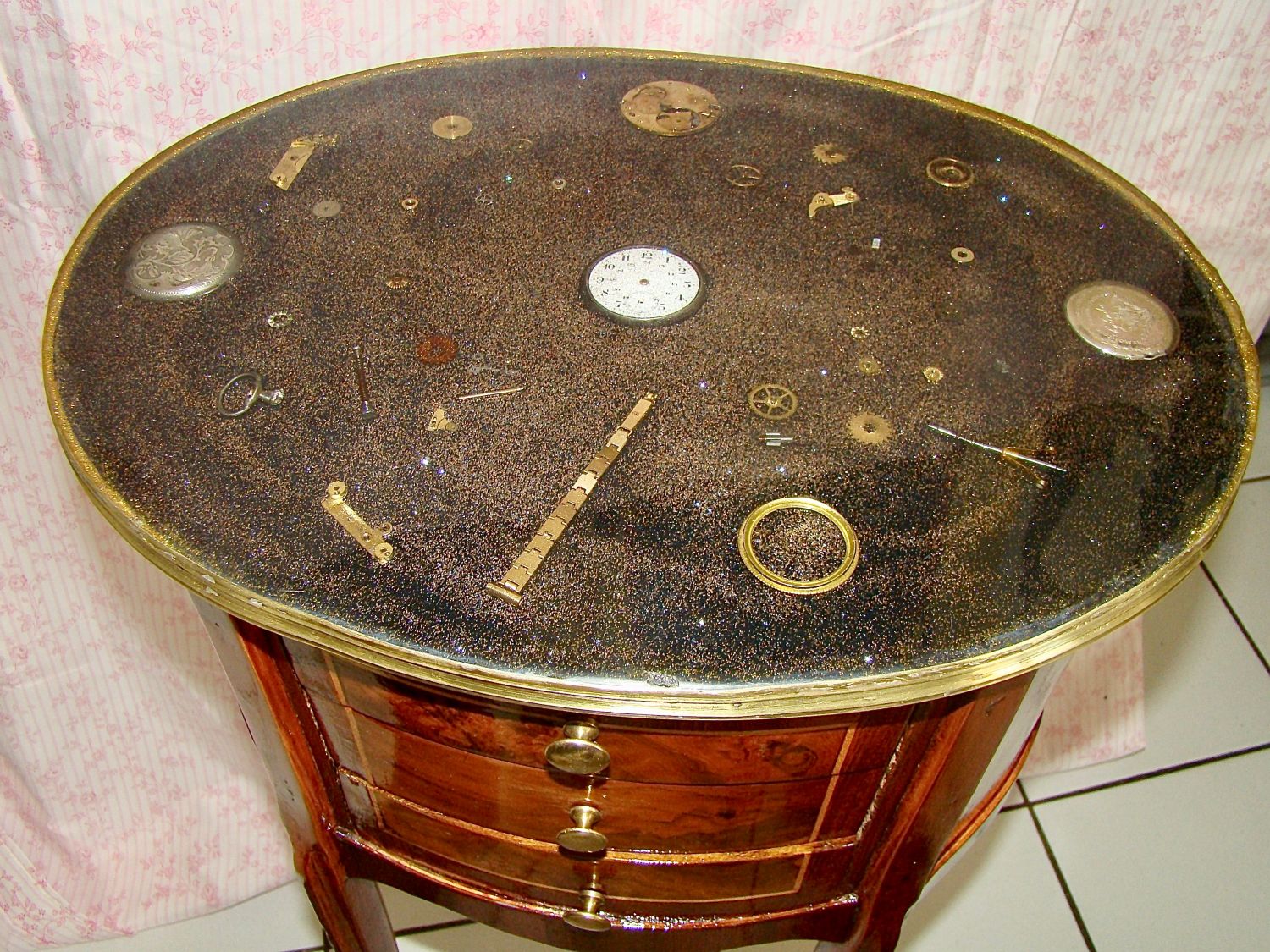 Tempus Fugit kleine ladekast 