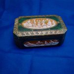 Vintage juwelendoosje met slot