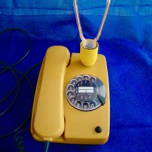 80' stijl telefoonlamp Kolonel Mosterd !