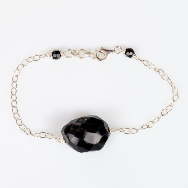 Armband "My Precious in Black Onyx" Zilver 925