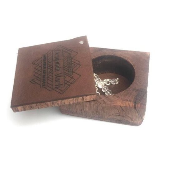 Enkele hanger parel in zilver 