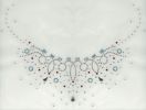 STRASS PATROON DRUPPEL KETTING