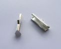 Klemtips zilver 20 mm x 2
