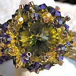 Bague en kit Atoll Olivine
