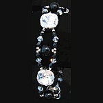 Kit bracelet Glénan Noir et Crystal