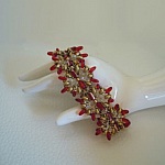 Bracelet Indiana Rouge & or en kit