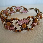 Bracelet Ondine cuivre en kit