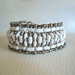 Bracelet tendance Blanc en kit