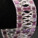 Tila & Twist raamarmbandset Paars/Zilver