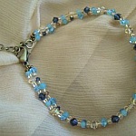 Bracelet Twinos Bleu en kit