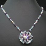 Latitude Amethist hanger ketting in kit