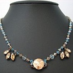 Kit collier Synergie Golden Blue