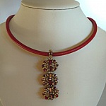 Pendentif en kit Indiana Rouge