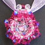 Pendentif en kit Moorea Fuchsia