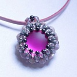Kit pendentif  Queensland rose