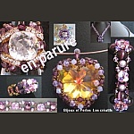 Pendentif en kit coeur Amethyste