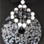 Donut Obsidiaan Hanger Kit