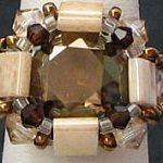 Kit bague Tila Cub' Bronze