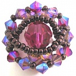 Notice de bague ceylan magenta