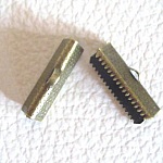 Eindkappen brons 20 mm x 2