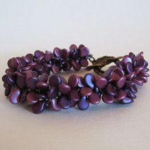 Pip Burgundy Duo Kralen Armband Kit
