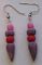 Boucles rose bonbon
