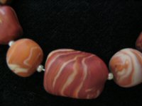 Collier couleur argile