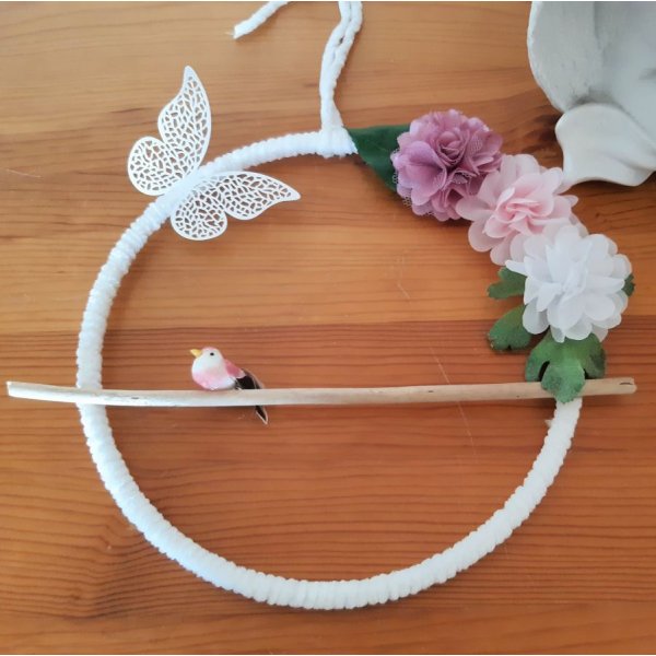 Zachte wollen decoratie