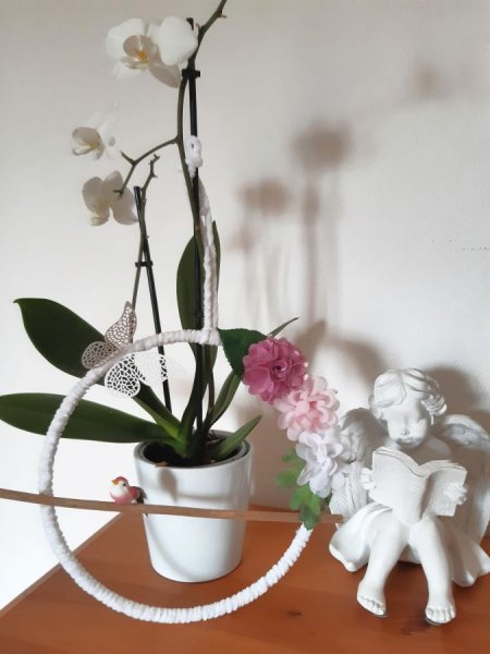 Zachte wollen decoratie