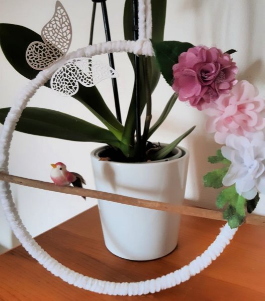 Zachte wollen decoratie