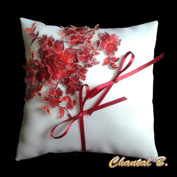 Glamoureuze rode kant en strass bruids manchet armband