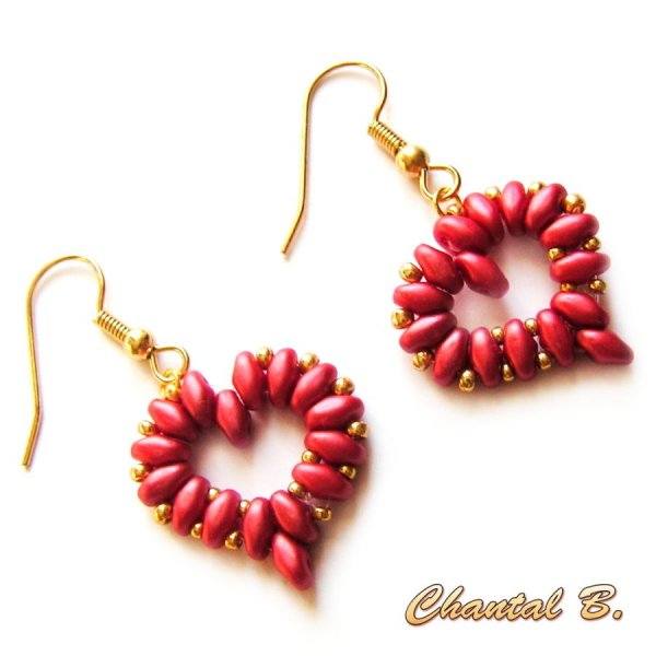 bruidsoorbellen hart parel en zilver avond bruiloft