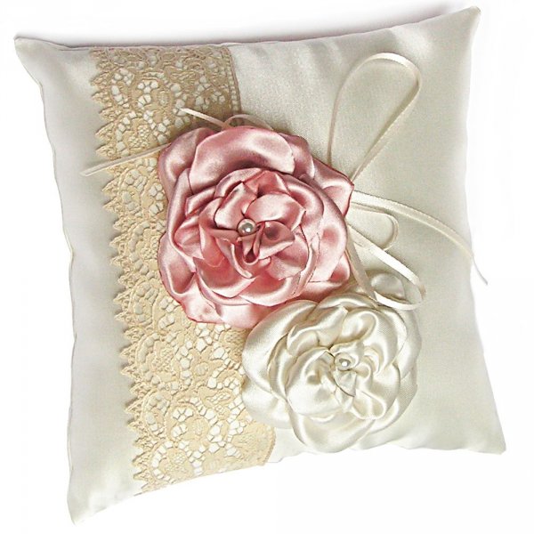 trouwschoenen clips satijnen strik zalm en zilver bruid