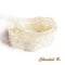 hoofdband bruiloft kant ivoor en strass haarband antiek kant