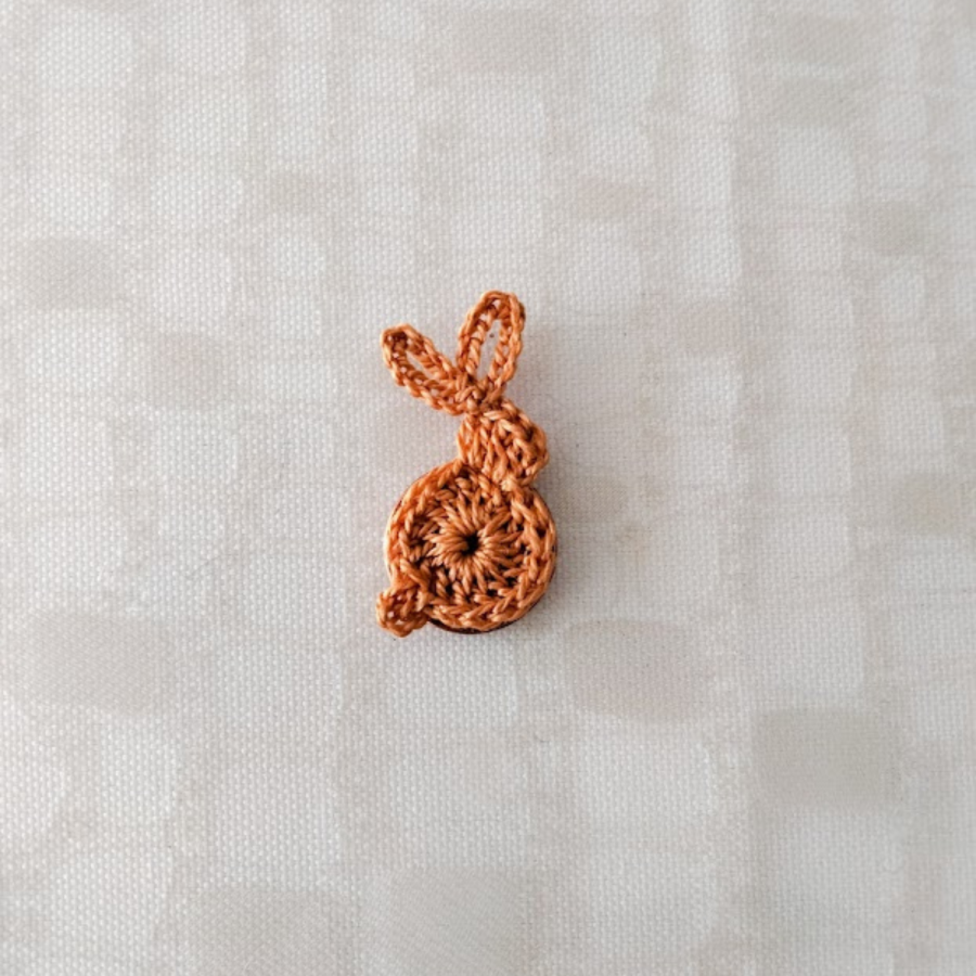 Konijntje Appliqué "Caramel".