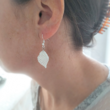 Oorbellen "Plume" (veer)
