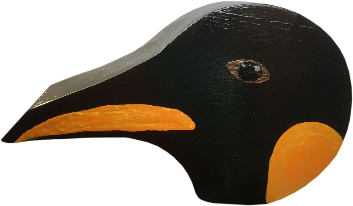 "De pinguïn papieren handdoekhouder 