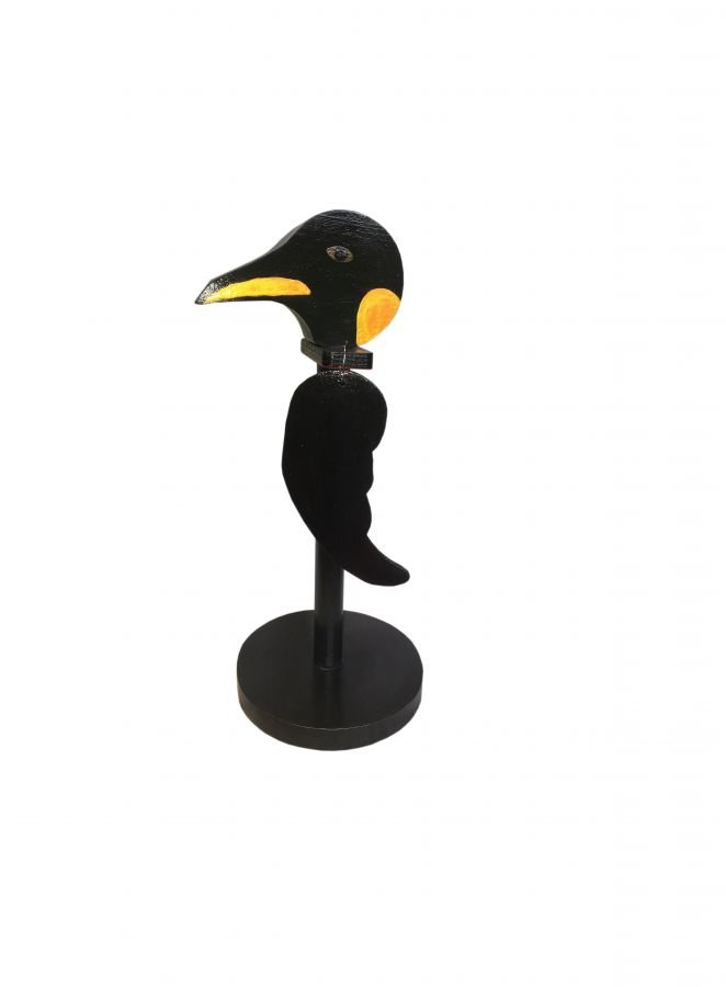 "De pinguïn papieren handdoekhouder 