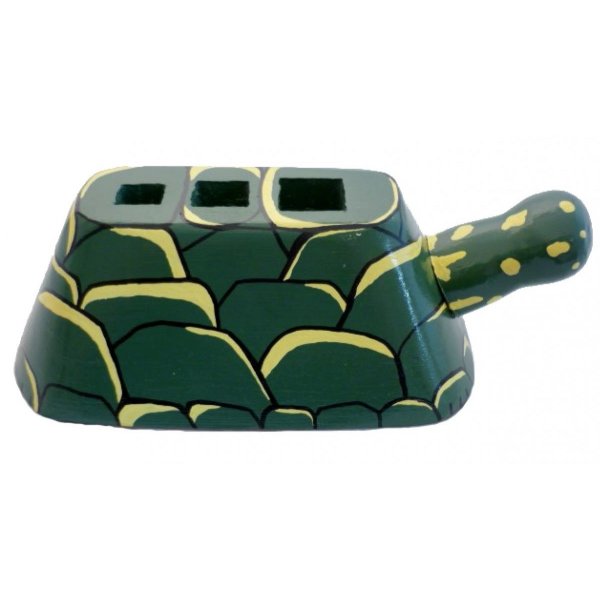 Terug naar school set hout model : schildpad Potlood beker en wand kleerhanger met een knijper