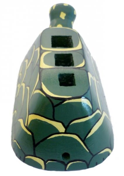 Terug naar school set hout model : schildpad Potlood beker en wand kleerhanger met een knijper