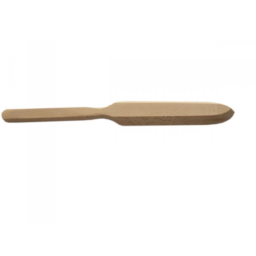 Crepe-spatel Ø 20 lang houten handvat 39 cm
