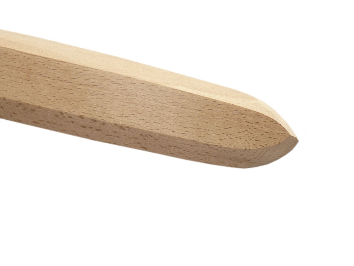 Crepe-spatel Ø 20 lang houten handvat 39 cm