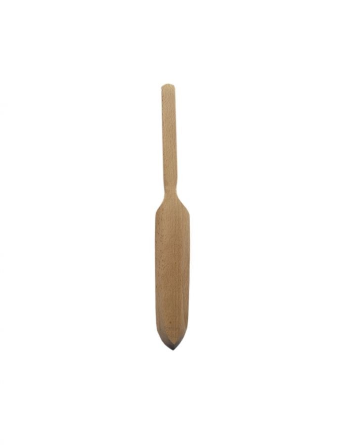 Crepe-spatel Ø 20 lang houten handvat 39 cm