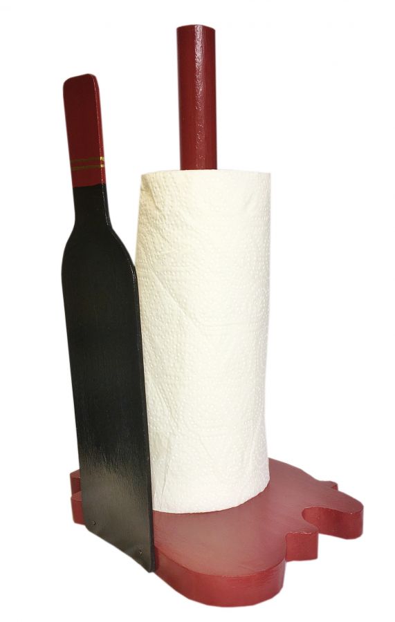 "Wijnvlek" papieren handdoekhouder 