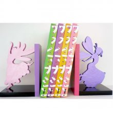 Moderne houten boekensteun 'Happy Fairies