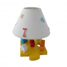 Kinderbedlampje 'De Puzzel' H 30 Cm
