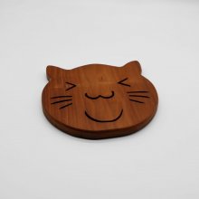 Onderzetter Kattenkop