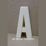 Polystyreen letter ALTERNATE GOTHIC